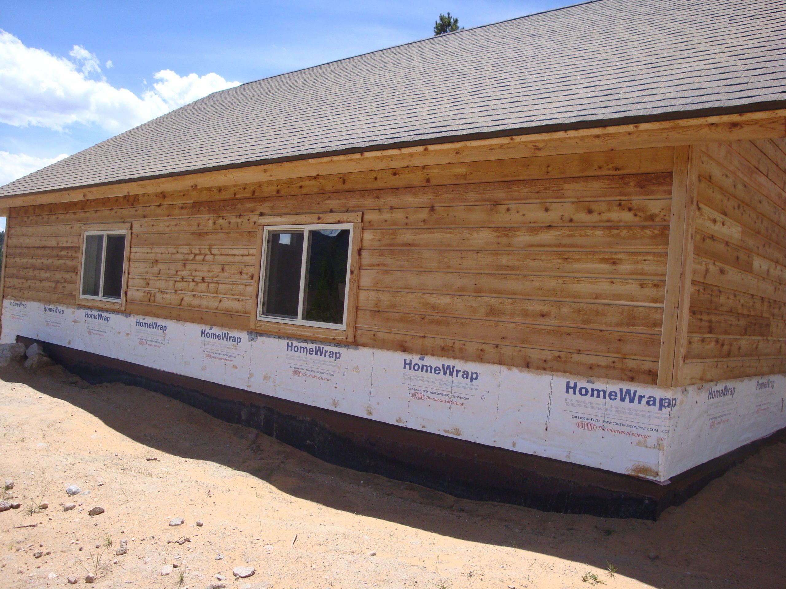 Media Blasting Wood Siding Restoration After