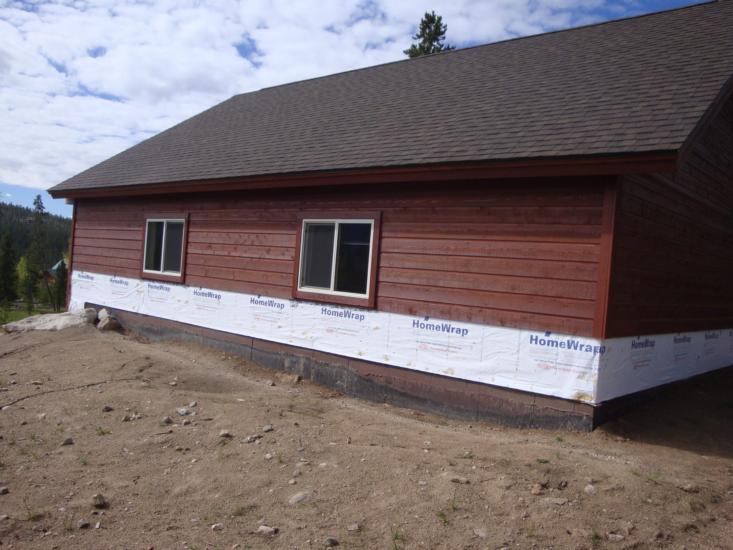 Media Blasting Wood Siding Restoration Before