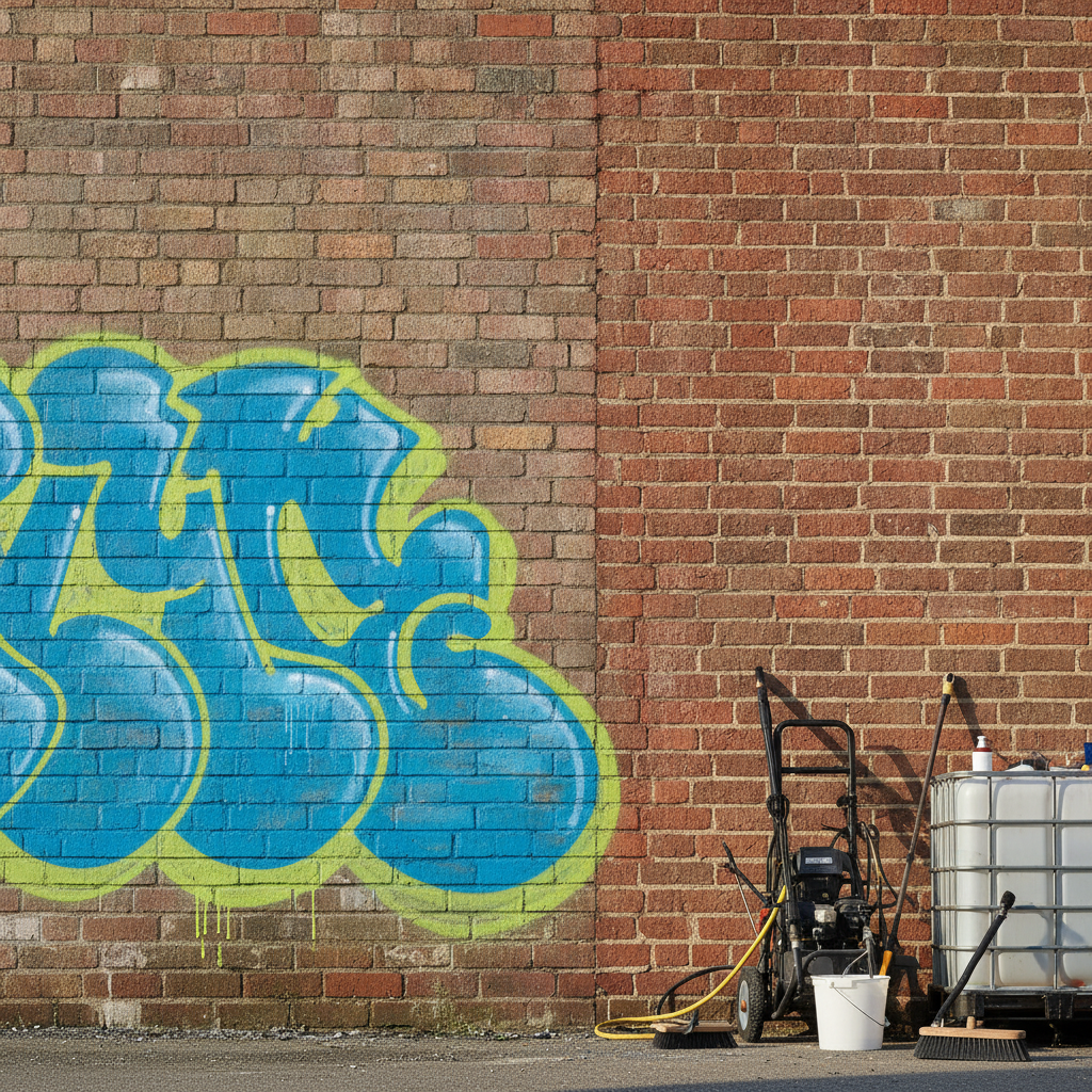 Graffiti Removal for HOAs: What Board Members Need to Know 1 You are currently viewing Graffiti Removal for HOAs: What Board Members Need to Know